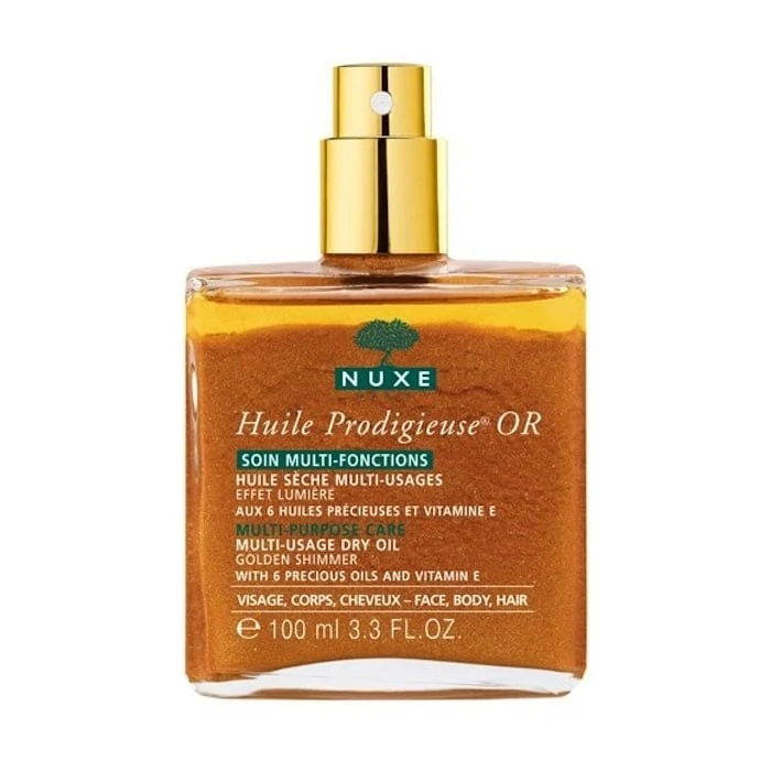Nuxe Huile glitter Prodigieuse OR 100 ml — Olio secco multifunzione