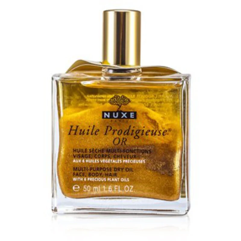 Nuxe Huile glitter Prodigieuse OR 50 ml — Olio secco multifunzione