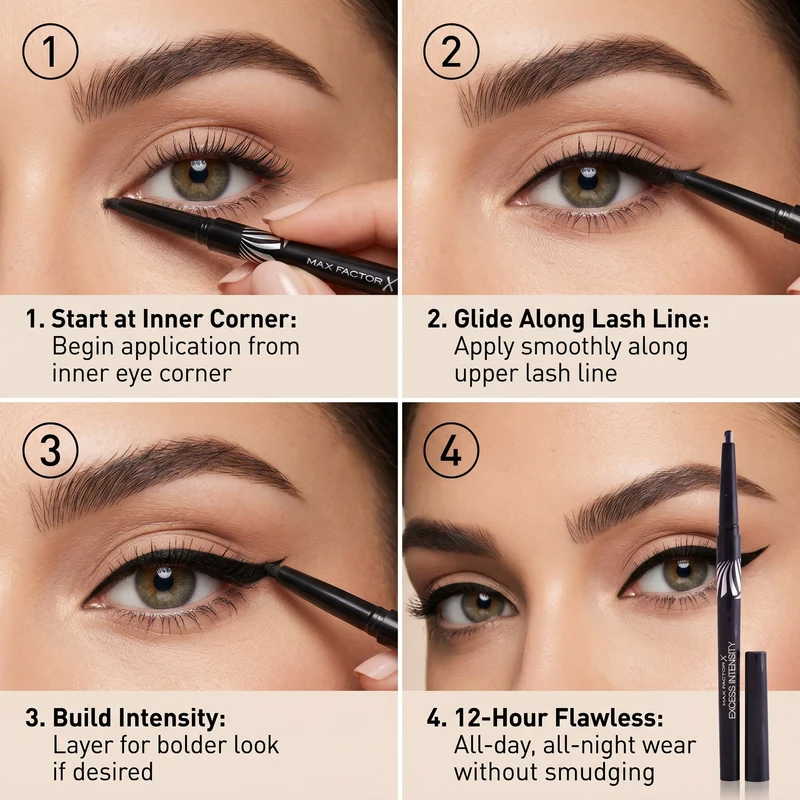 Max Factor Excess Intensity 1,79 g — Eyeliner