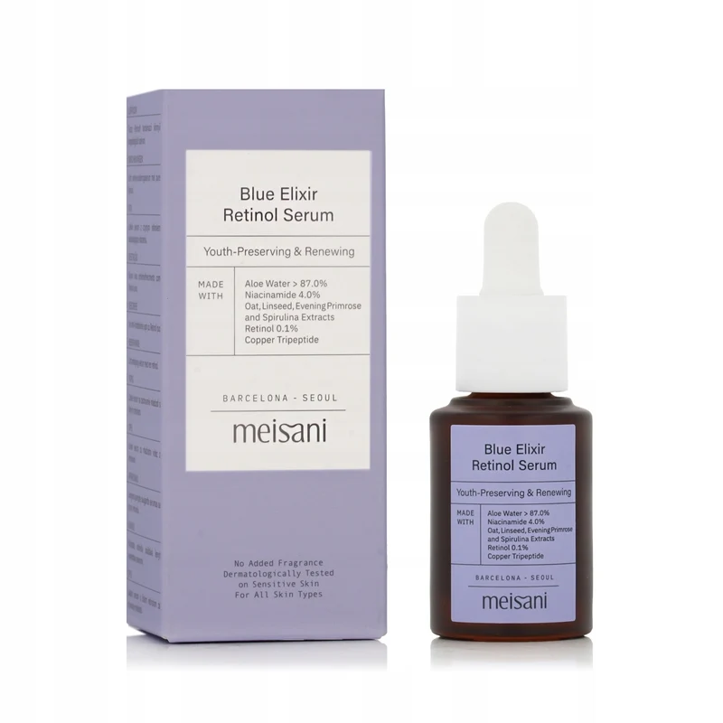 Meisani Blue Elixir Retinol Serum 15 ml — Siero