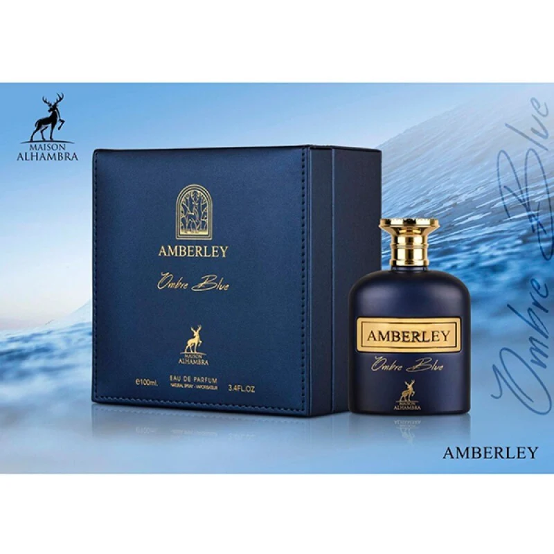 Alhambra Amberley Ombre Blue Donna 100 ml — Eau de Parfum
