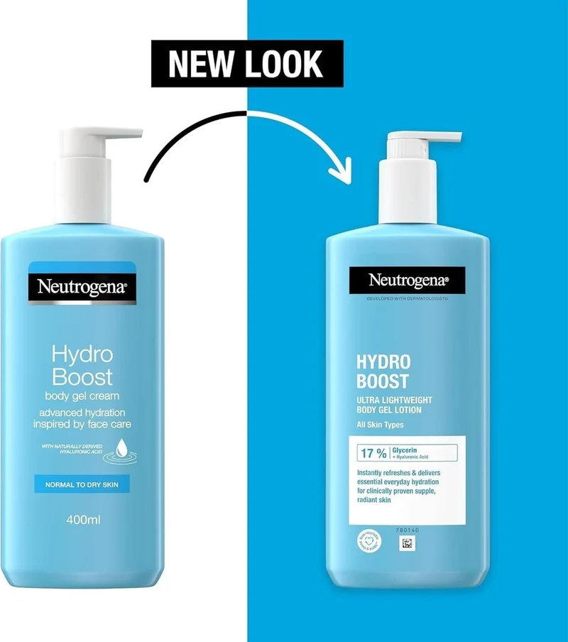 Neutrogena Hydro Boost 400 ml — Crema corpo idratante