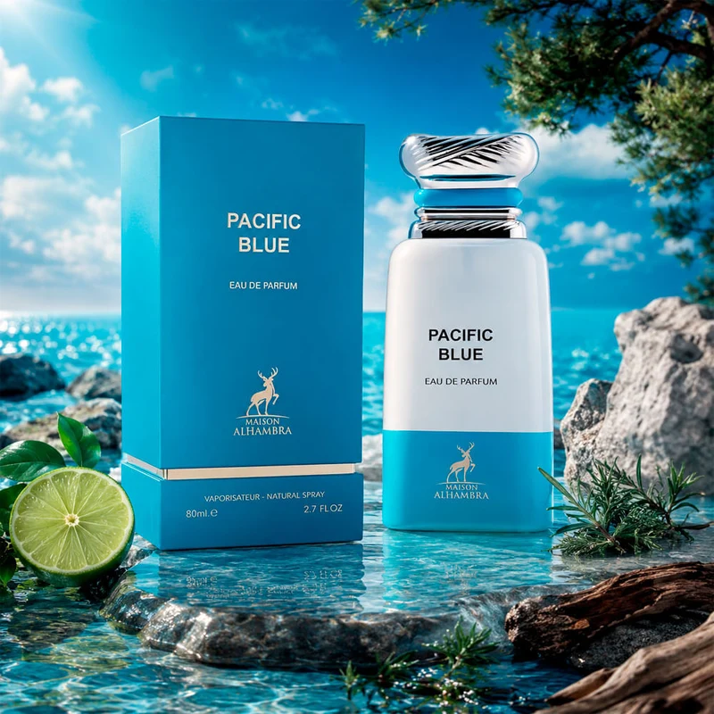 Alhambra Pacific Blue Donna 80 ml — Eau de Parfum