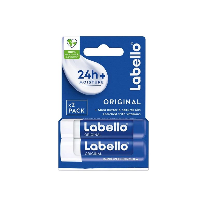 Labello Classic Care 2 pezzi 4,8 g — Balsamo Labbra
