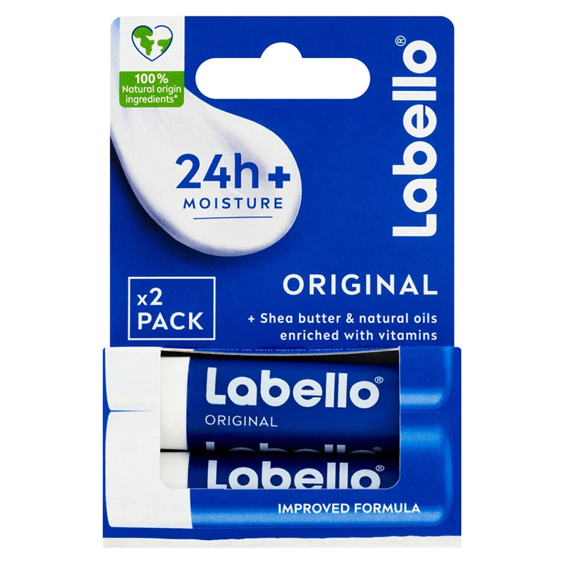 Labello Classic Care Balsamo labbra 2 pezzi — Balsamo labbra