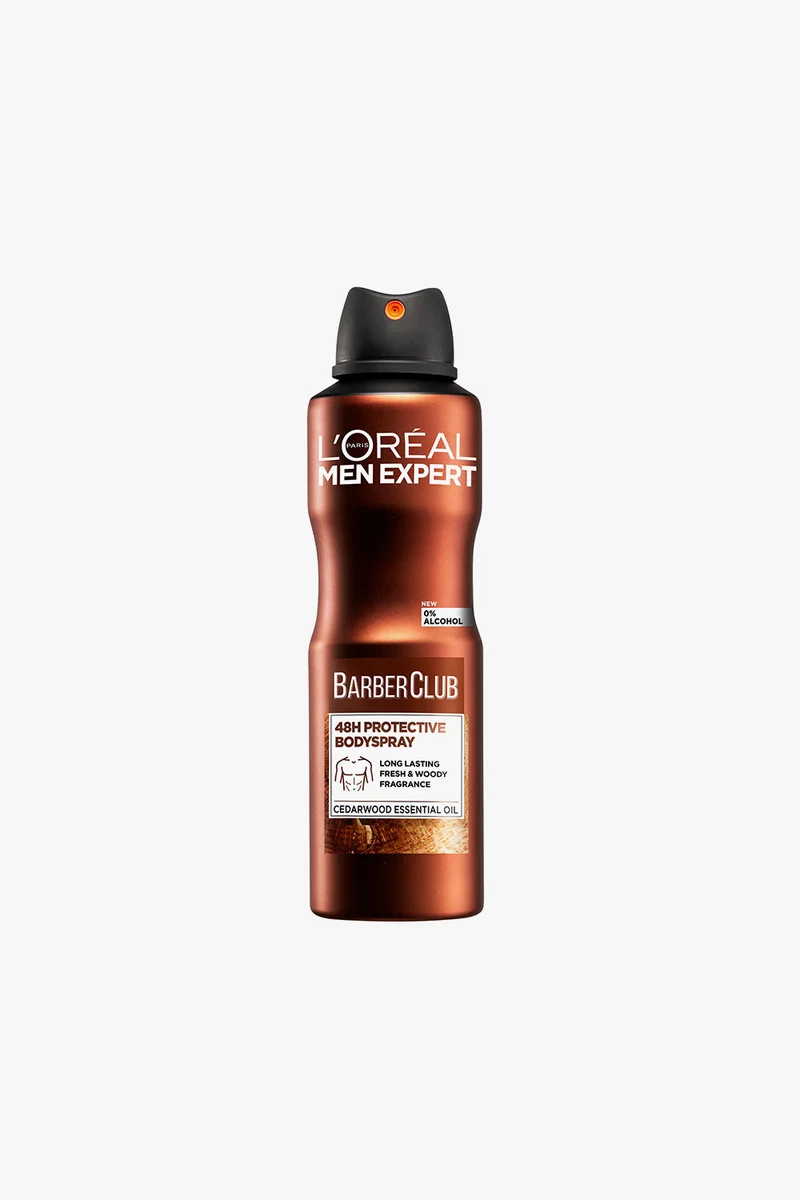 L'oréal Deodorante spray Men Expert Barber Club 150 ml — Deodorante spray