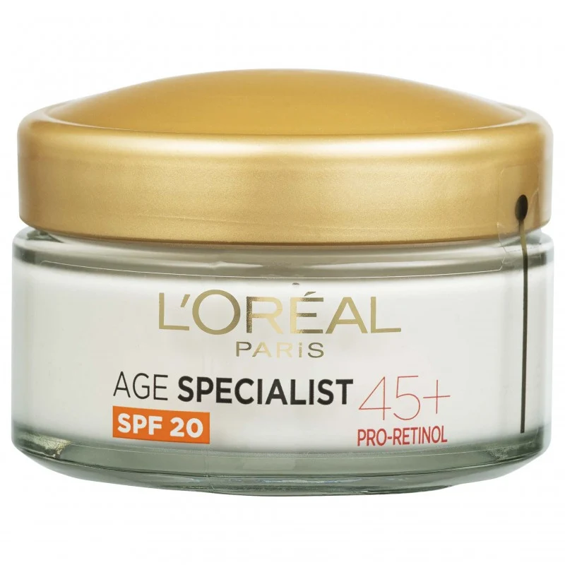 L'oréal Crema Age Specialist 45+ SPF 20 50 ml — Crema viso solare