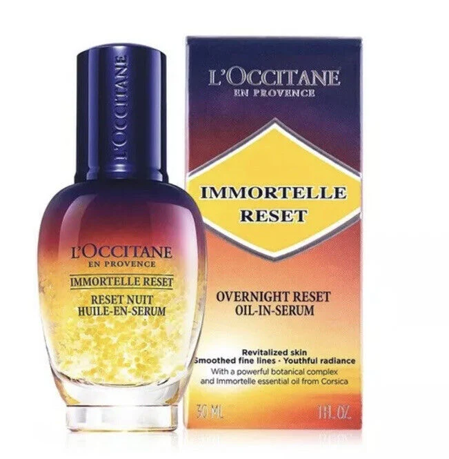 L'occitane en provence Immortelle Reset Siero notte in olio 30 ml — Siero olio notte