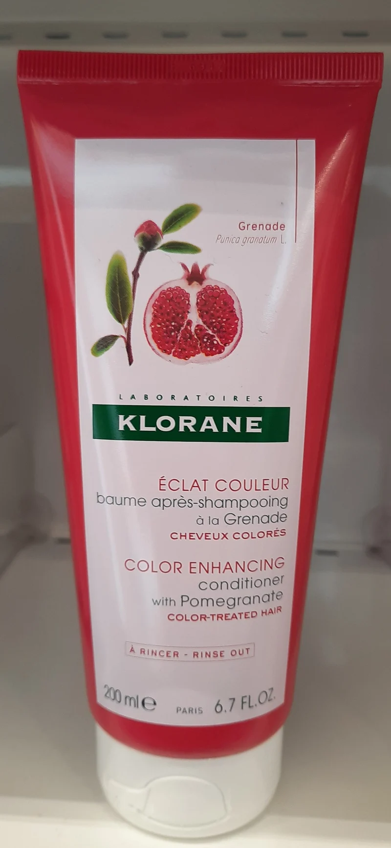 Klorane Balsamo esaltatore del colore al melograno 200 ml — Balsamo per capelli