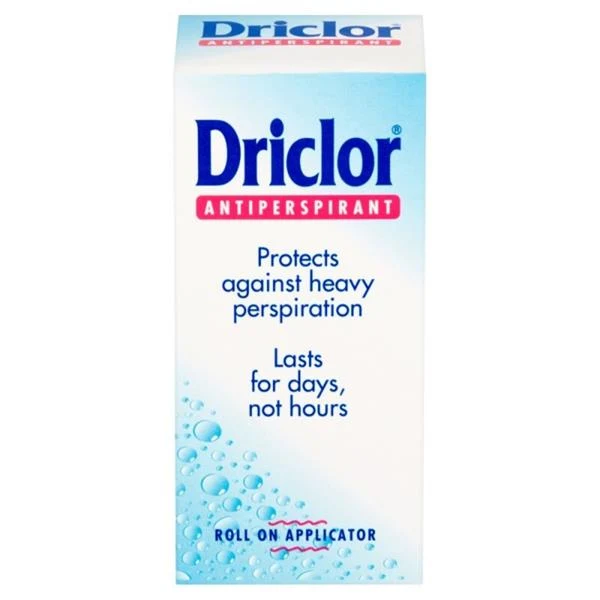 Driclor Antitraspirante roll-on 20 ml — Deodorante antitraspirante