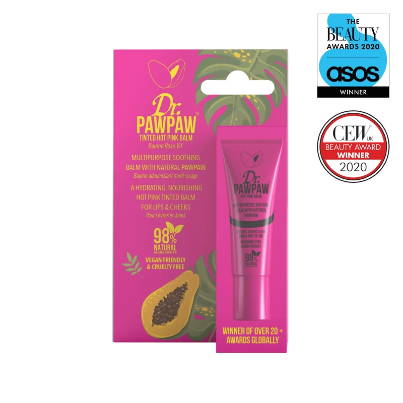 Dr. Pawpaw Balsamo colorato Rosa acceso 25 ml — Balsamo labbra colorato