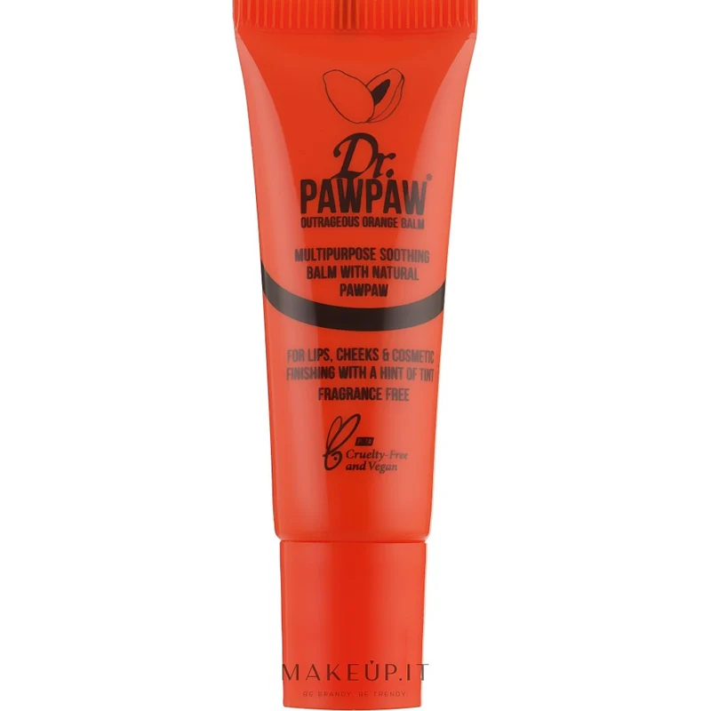 Dr. Pawpaw Balsamo lenitivo multiuso all'arancia oltraggiosa 10 ml — Balsamo labbra