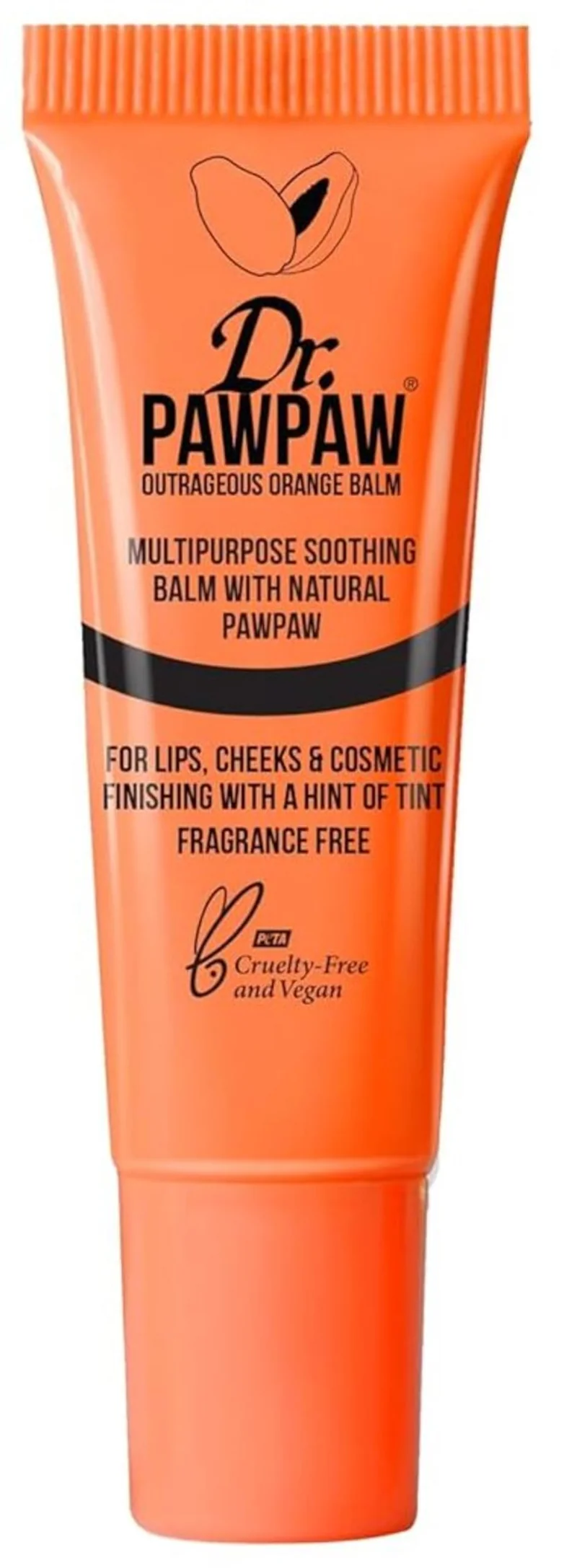 Dr. Pawpaw Balsamo lenitivo multiuso all'arancia oltraggiosa 10 ml — Balsamo labbra