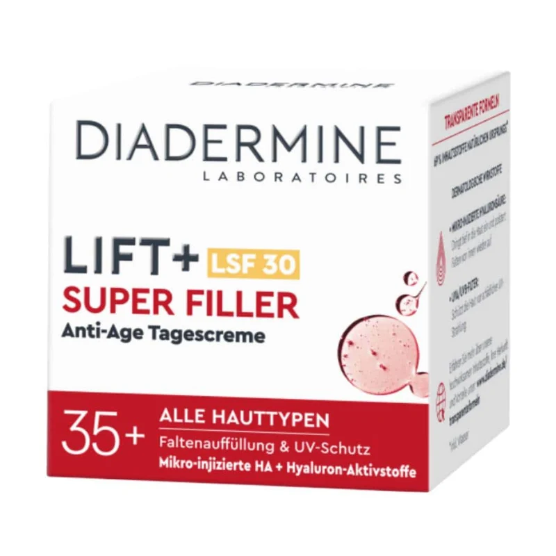 Diadermine Lift+ Super Filler SPF30 50 ml — Crema viso giorno solare