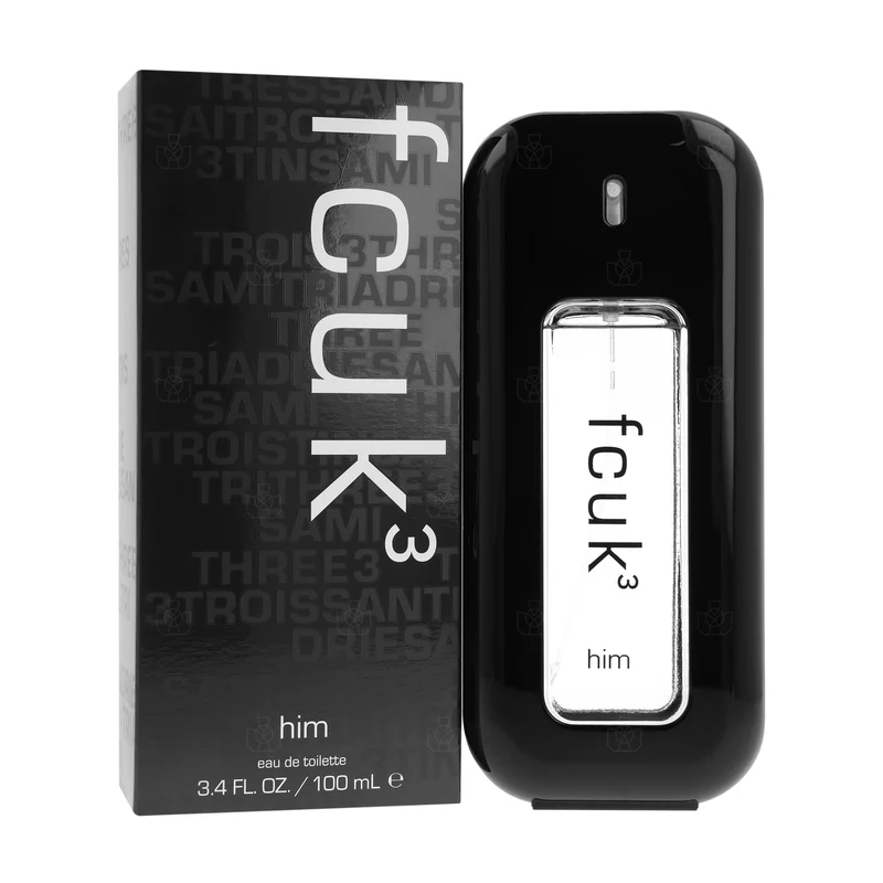 FCUK 3 Uomo 100 ml — Eau de Toilette