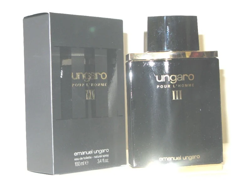 Emanuel Ungaro Ungaro per L'Homme III Uomo 100 ml — Eau de Toilette