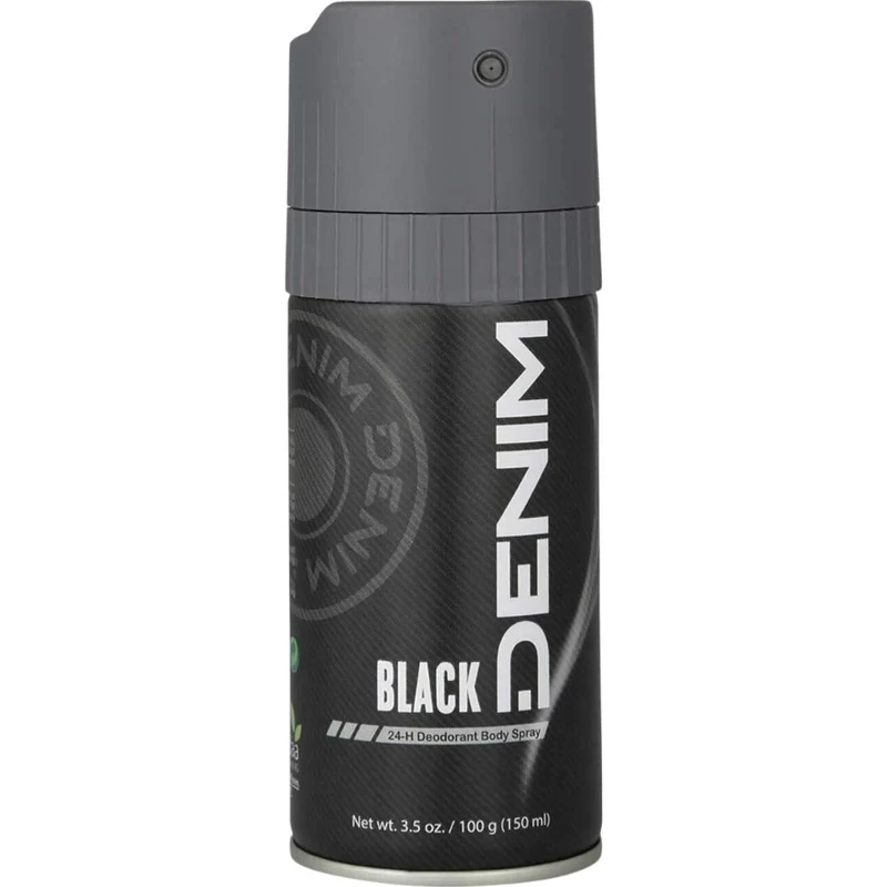Denim Black Deodorante 150 ml — Deodorante
