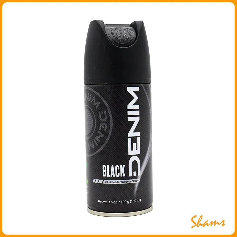 Denim Black Deodorante 150 ml — Deodorante