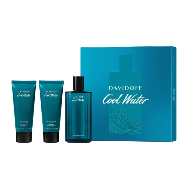 Davidoff Cool Water Man United 125 ml + 75 ml Balsamo dopobarba — Set eau de toilette