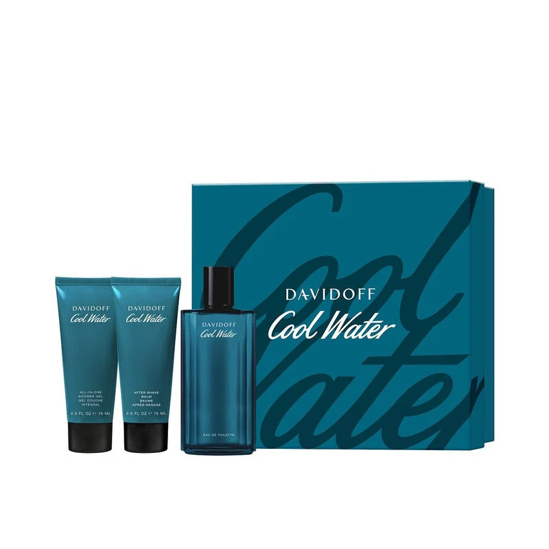 Davidoff Cool Water Man United 125 ml + 75 ml Balsamo dopobarba — Set eau de toilette