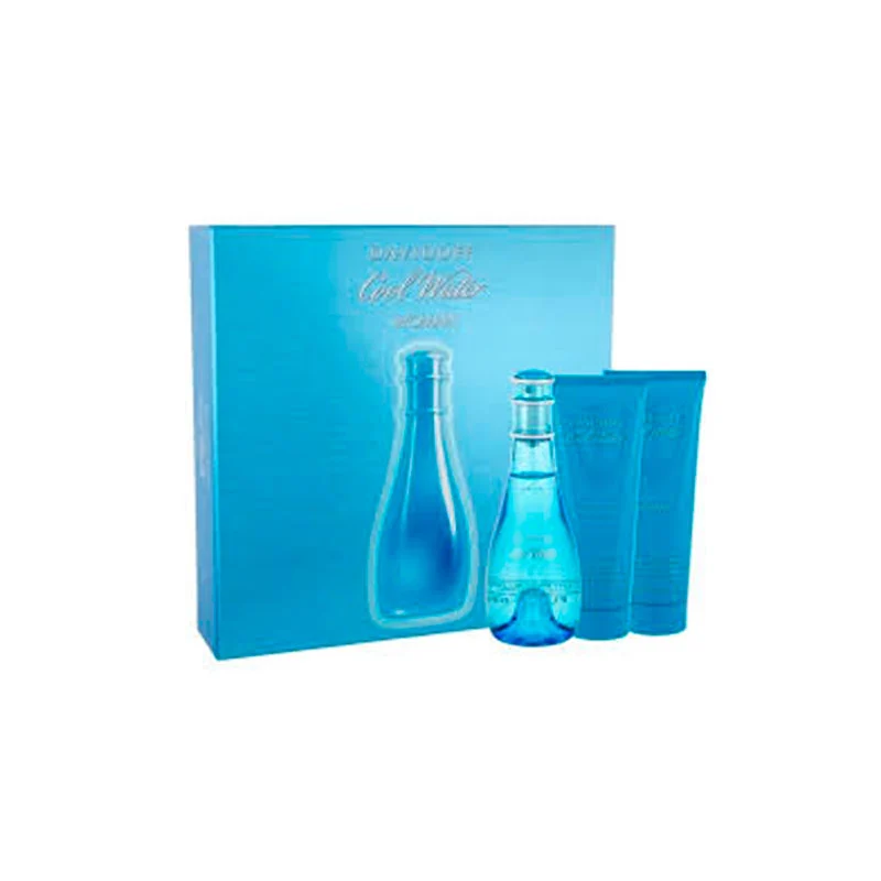 Davidoff Cool Water Woman Great 100 ml + 75 ml — Set eau de toilette e lozione corpo