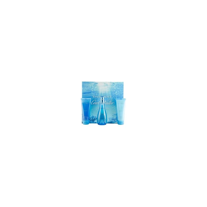 Davidoff Cool Water Woman Great 100 ml + 75 ml — Set eau de toilette e lozione corpo