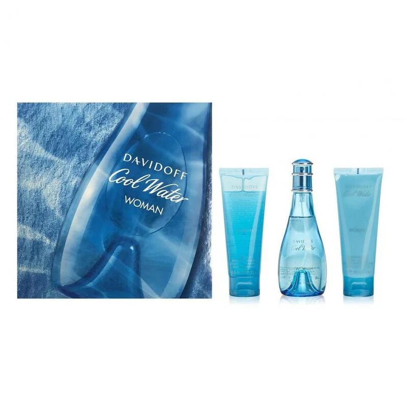 Davidoff Cool Water Woman Great 100 ml + 75 ml — Set eau de toilette e lozione corpo
