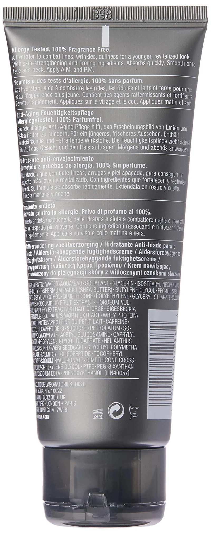 Clinique Crema idratante anti-età uomo 100 ml — Crema viso uomo