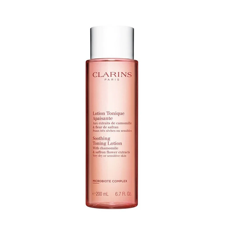 Clarins Lozione tonificante lenitiva pelle sensibile secca 200 ml — Lozione tonica viso