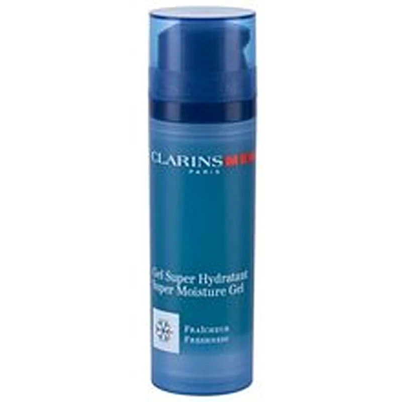 Clarins Super Gel Idratante 50 ml Uomo — Gel viso uomo