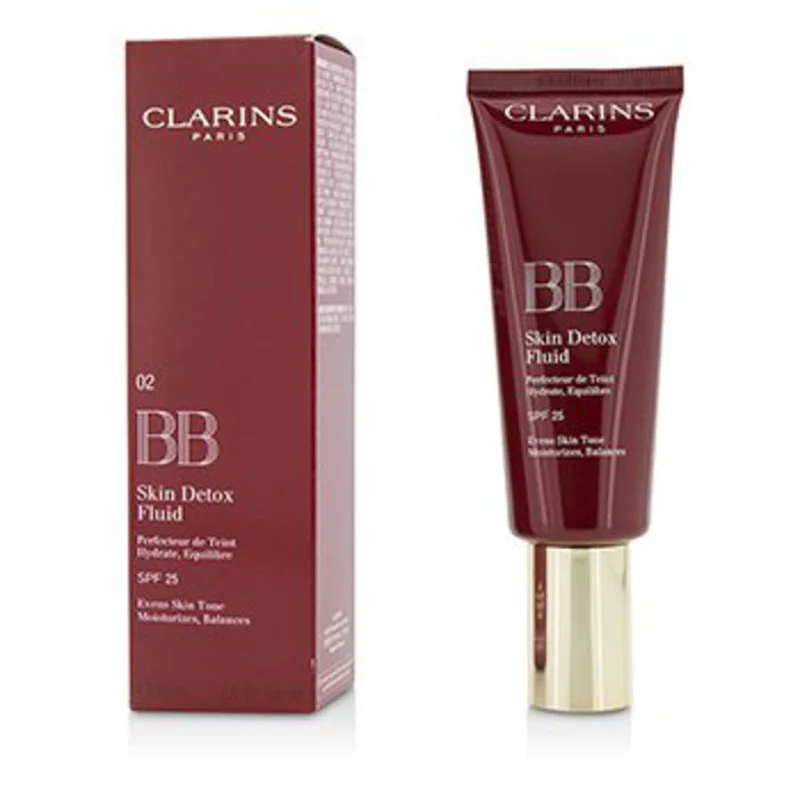 Clarins Detox Fluido Detossinante Pelle SPF 25 — Solare Viso