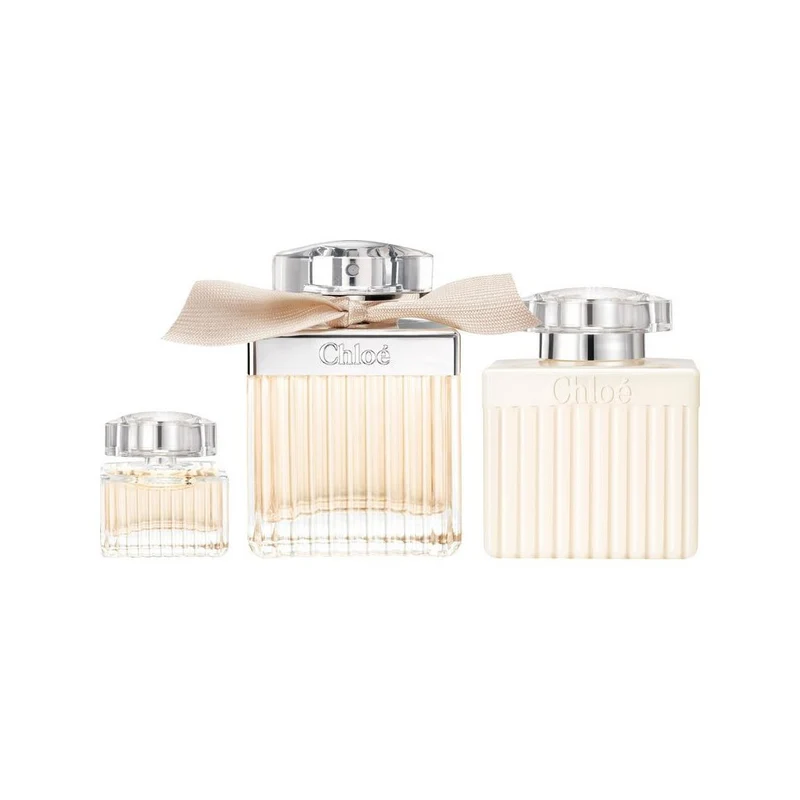 Chloé Cofanetto 75 ml + 100 ml Lozione corpo + 5 ml miniatura — Set eau de parfum e lozione corpo