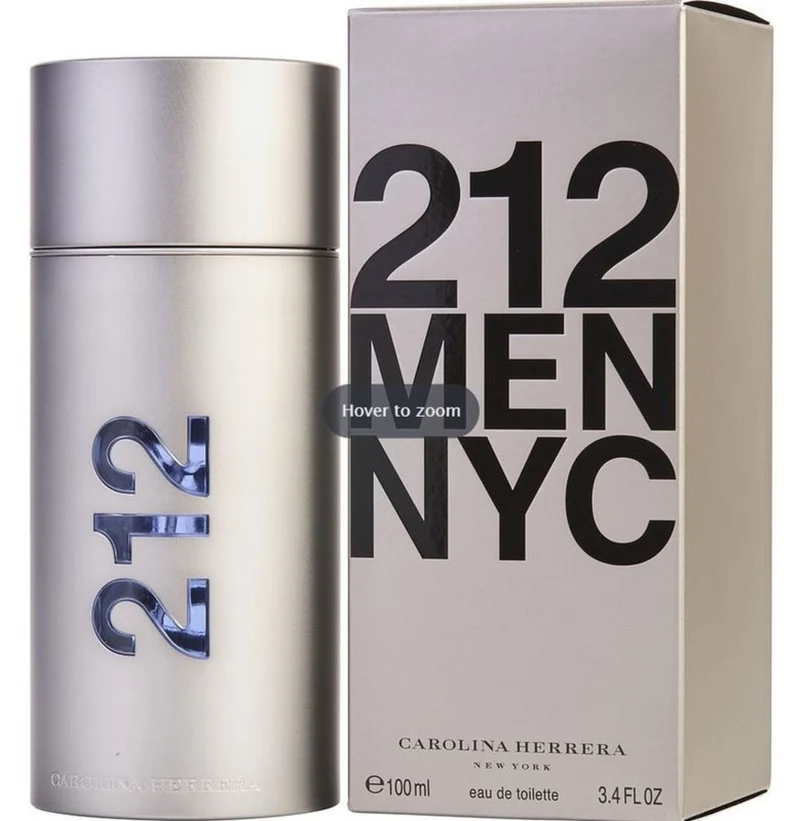 Carolina Herrera 212 Uomo 100ml — Eau de Toilette