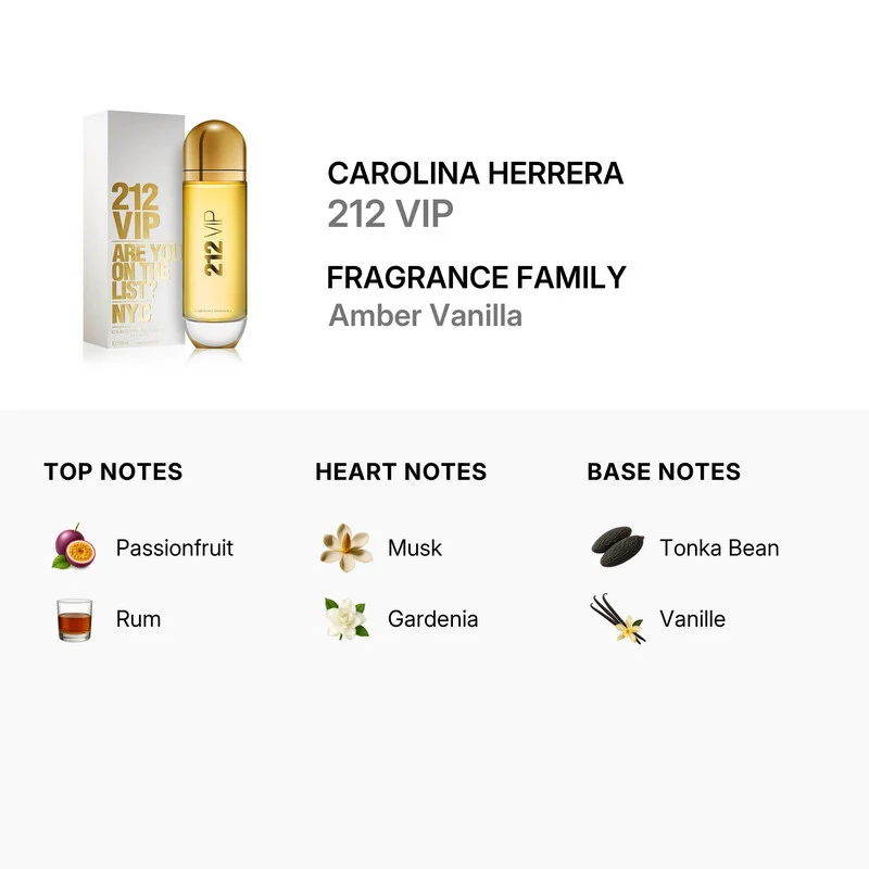 Carolina Herrera 212 VIP Eau de Parfum 125 ml — Eau de Parfum