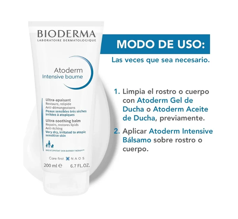 Bioderma Atoderm Intensive Balsamo Ultra Lenitivo 200ml — Balsamo corpo