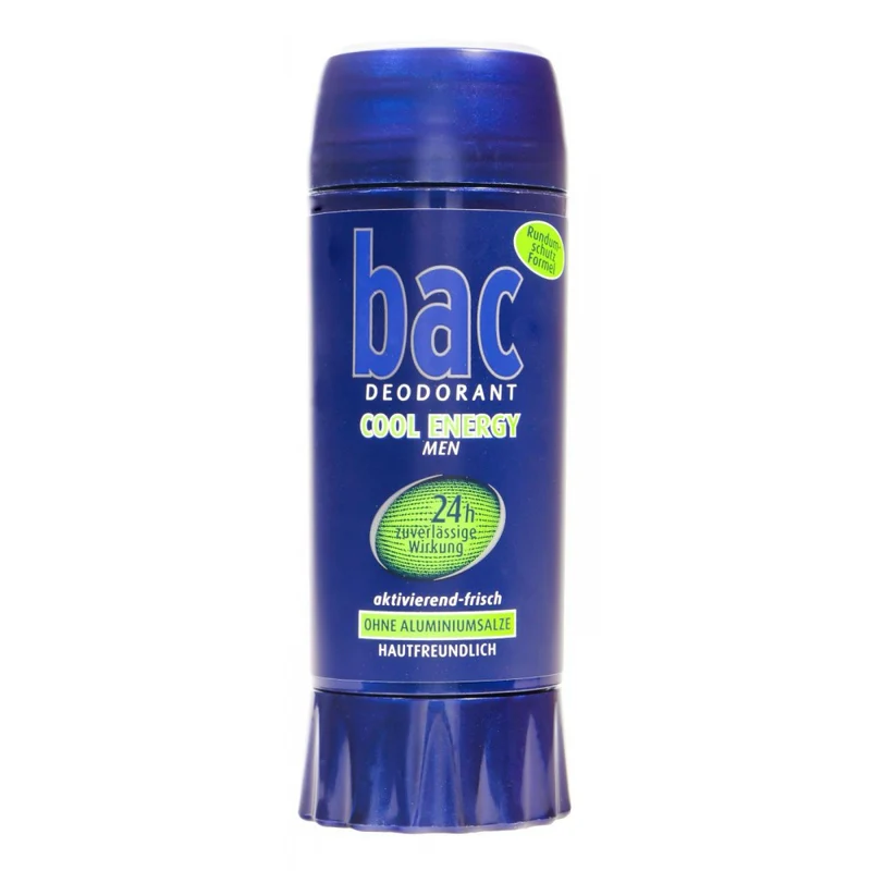 Bac Cool Energy Men 24H Deostick 40ml — Deodorante stick