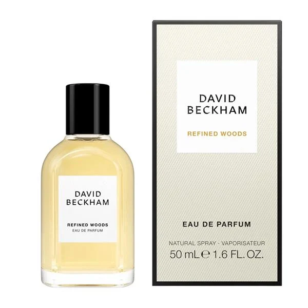 David Beckham Refined Woods Eau de Parfum Uomo 50 ml — Eau de Parfum
