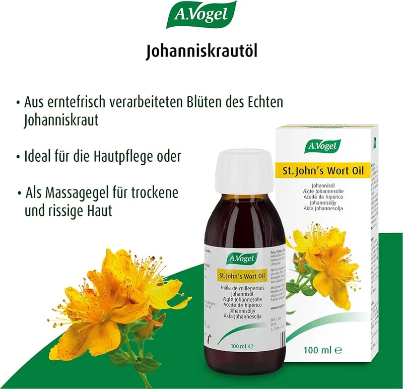 A Vogel Olio di iperico 100 ml — Olio naturale