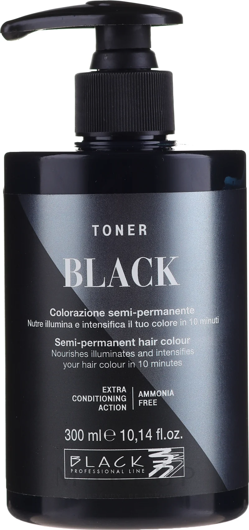 Black Professional Line Crazy Toner Glowing Violet 300 ml — Tonico colorante capelli
