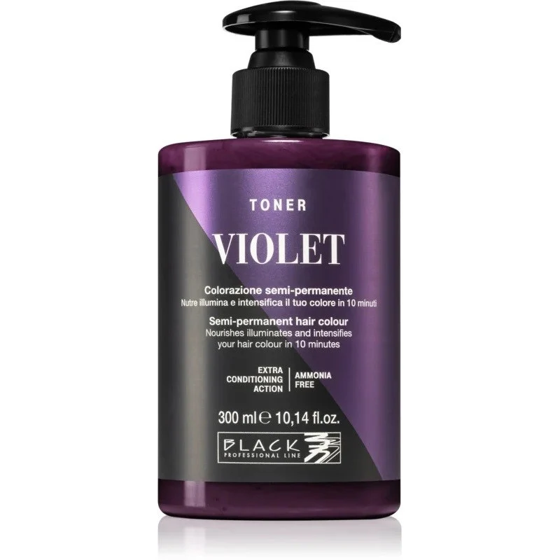 Black Professional Line Toner Violetta 300 ml — Tonico colorante capelli