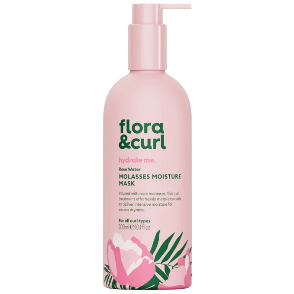Masque hydratant Molasses Moisture Mask Rose & Honey - Flora & Curl