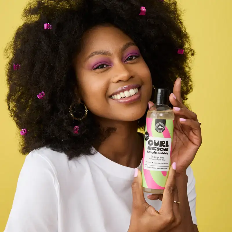 Shampoing Sans Sulfate Magic Bubble - Curl Hibiscus
