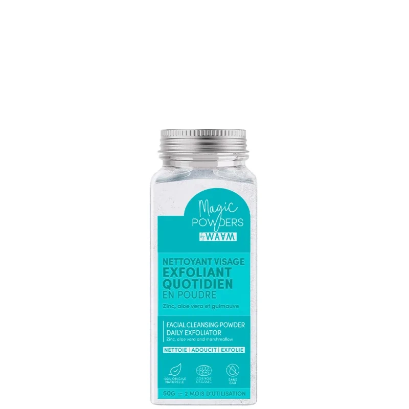 Nettoyant Visage Exfoliant en poudre - WAAM