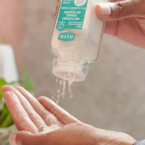 Nettoyant Visage Exfoliant en poudre - WAAM