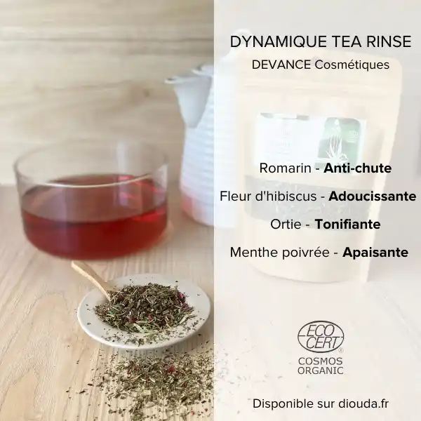 Tisane Dynamique Cheveux Tea Rinse à l’ortie - Devance