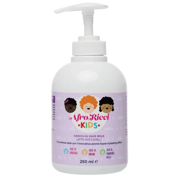 Lait Capillaire Hydratant à La Vanille Enfant - Afro Ricci
