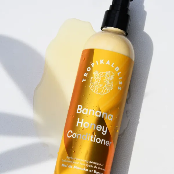 Après-shampoing Hydratant Miel Banane Pudding- TropikalBliss