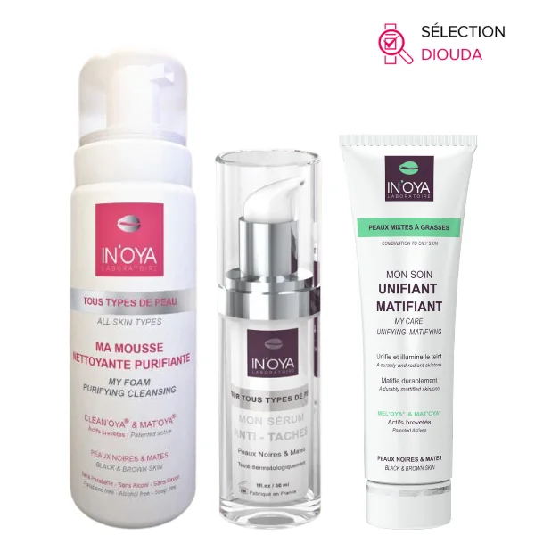 Routine Eclat et Pureté des Peaux Grasses INOYA