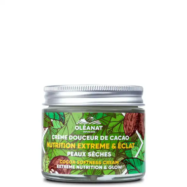 Crème Visage Douceur de Cacao - Oléanat