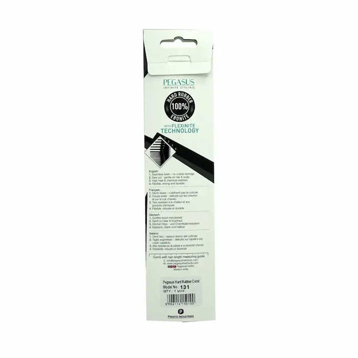 Peigne à Queue Ergonomique 131 - PEGASUS